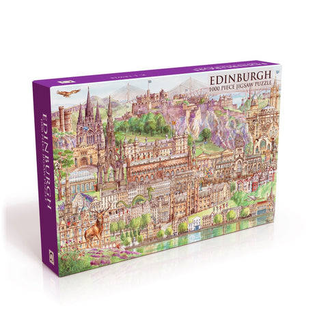 1000 Piece Edinburgh jigsaw - Made Scotland - Made Scotland