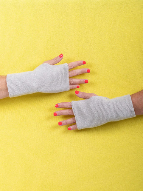 Merino Wool Fingerless Mittens