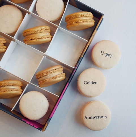 Golden (50th) Wedding Anniversary Gift Box