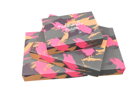 Happy Birthday Printed Macarons Gift Box