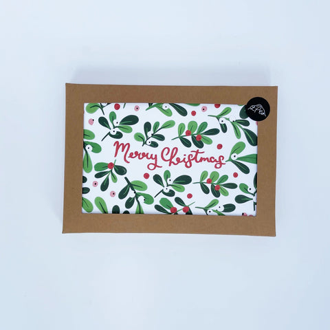 Mistletoe Merry Christmas Card pack