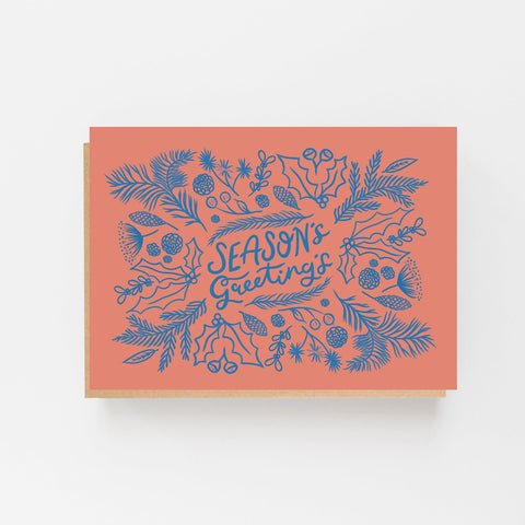 Seasons Greetings - Card Pack x 8
