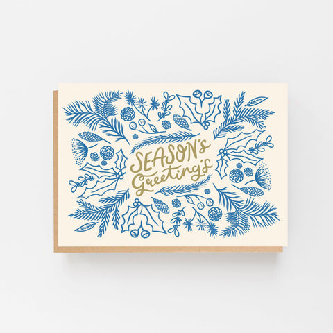 Seasons Greetings - Card Pack x 8