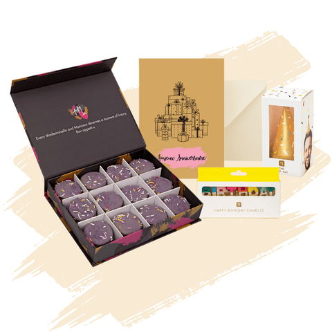 Birthday in a Box! - 12 - Mademoiselle Macaron - Made Scotland