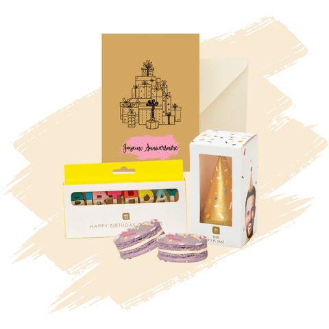 Birthday in a Box! - 24 - Mademoiselle Macaron - Made Scotland