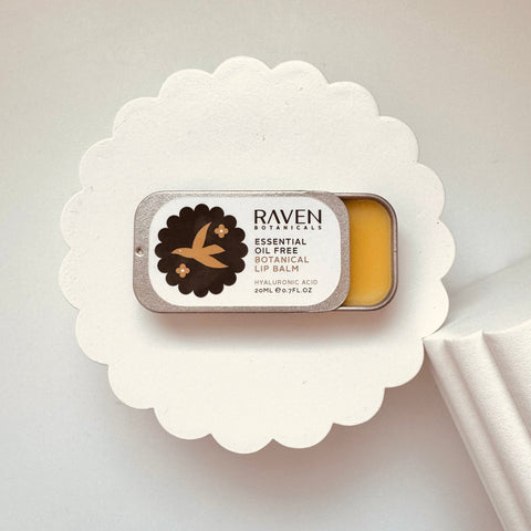 Botanical Lip Balm - Essential Oil Free - Raven Botanicals - Made Scotland