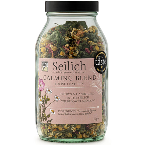 Calming Blend Tea - Glass bottle - Seilich - Made Scotland