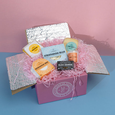 FULL SCOTTISH CHEESE BOX - Highland Fine Cheeses - Made Scotland