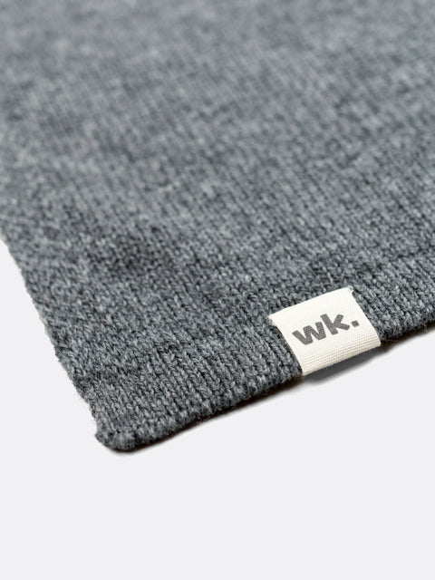 Wide Merino Wool Scarf