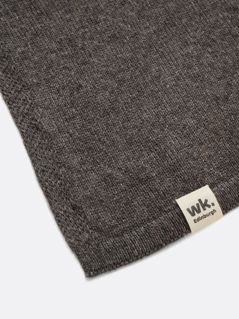 Wide Merino Wool Scarf