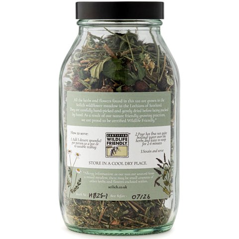 Hedgerow Blend Tea - Glass Jar - Seilich - Made Scotland