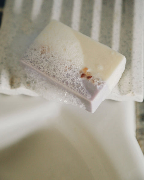 Lavender, Mandarin, Coriander & Cedar Handmade Soap - DOOK | SALT SOAP - Made Scotland