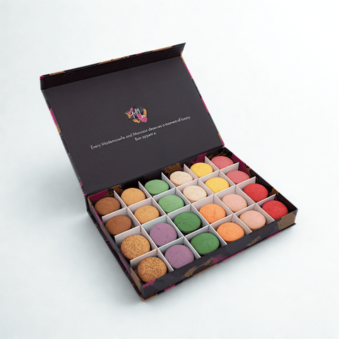Mademoiselle's Favourite Macarons Gift Box - 24 macarons - Mademoiselle Macaron - Made Scotland