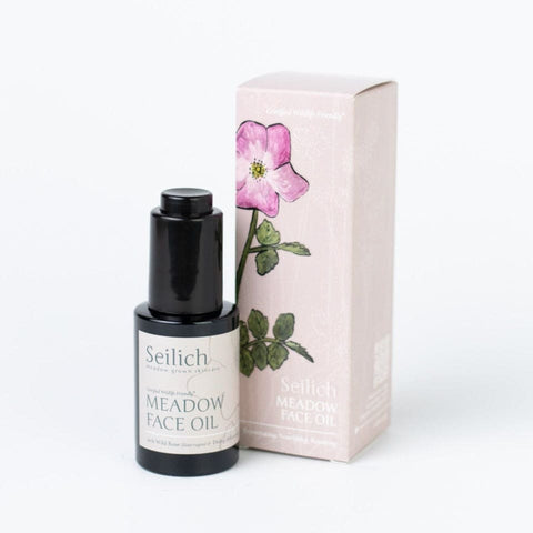 Meadow Face Oil - Glass bottle - Seilich - Made Scotland