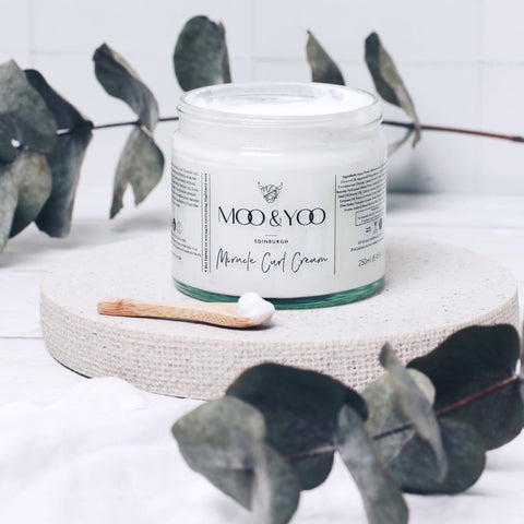 Miracle Curl Cream (250ml) - 250ml - Moo & Yoo - Made Scotland