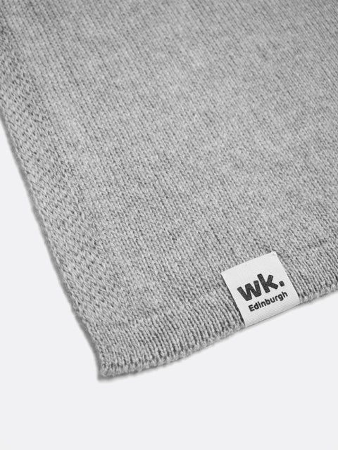 Wide Merino Wool Scarf