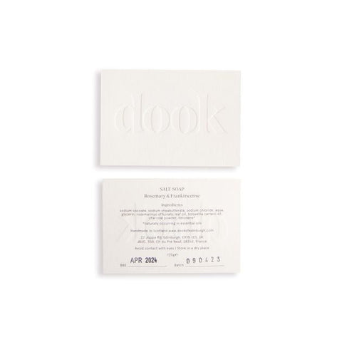 Naked - Unscented Handmade Salt Soap - DOOK | SALT SOAP - Made Scotland