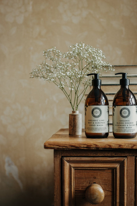Organic Hand Wash - Blood Orange Rosemary & Thyme - Scott's Apothecary - Made Scotland