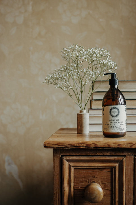 Organic Hand Wash - Blood Orange Rosemary & Thyme - Scott's Apothecary - Made Scotland