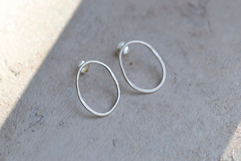 Pebble Earrings - Darte Jewellery - Made Scotland