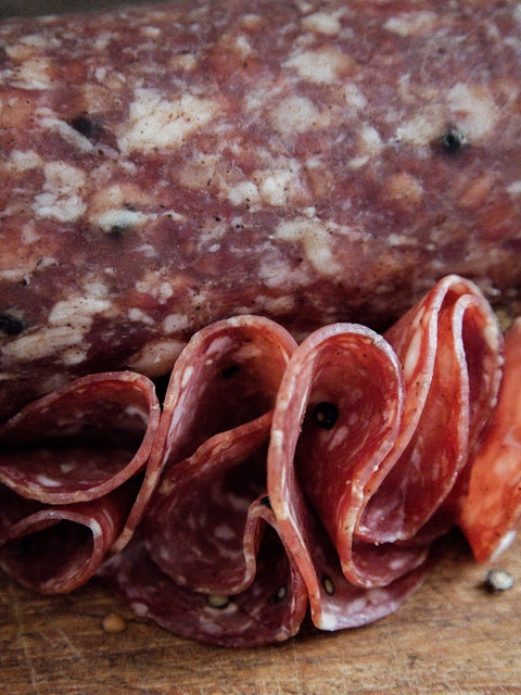 Scottish Pork Salami (Whole or Half) - Whole - GREAT GLEN CHARCUTERIE - Made Scotland
