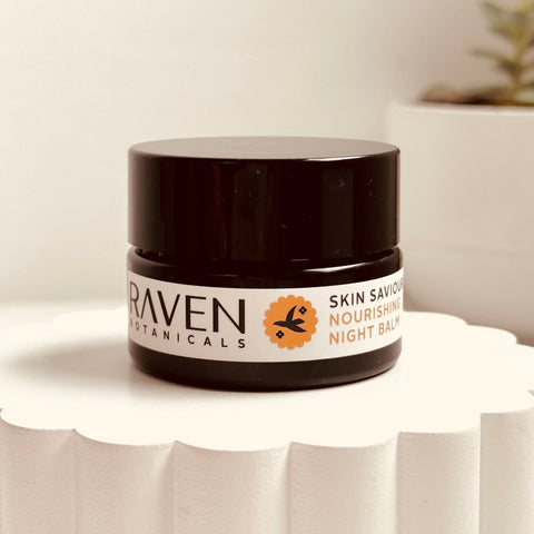 Skin Saviour Night Balm - Full Size 30g - Raven Botanicals - Made Scotland