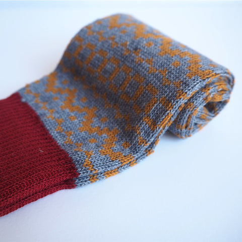 Snug Socks - Oatmeal 4 - 7 - Kathleen Moodie - Made Scotland