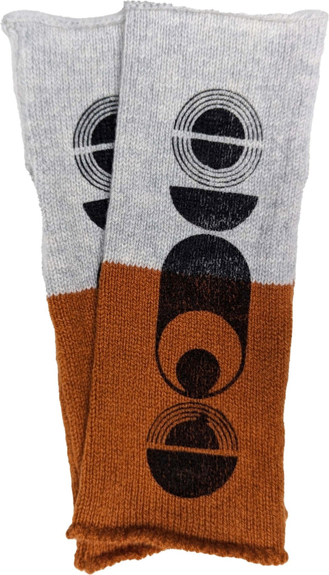 "Solar" Wrist Warmers - Island Nation Studio - Made Scotland