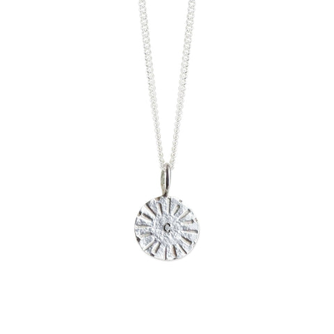 Sunshine Disc Necklace - Darte Jewellery - Made Scotland
