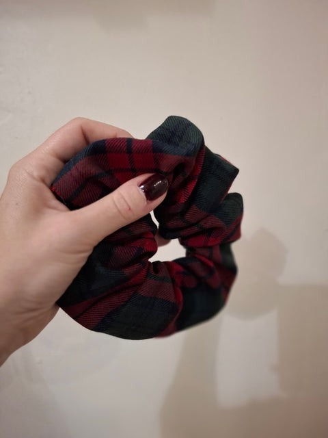 Tartan Scrunchie - Rosana Expósito - Made Scotland