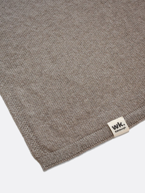 Wide Merino Wool Scarf