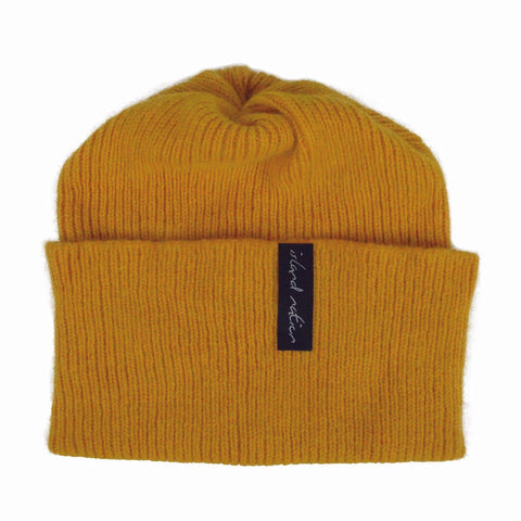 Unisex Mustard yellow hat - Island Nation Studio - Made Scotland