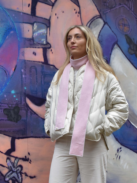 Narrow Colour Block Scarf