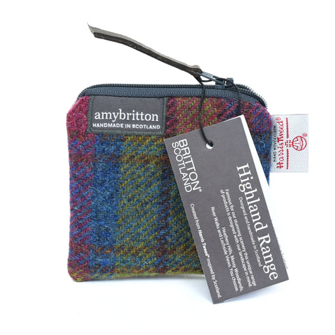 Highland Harris Tweed® Coin Purse - Made Scotland - Coin Purse