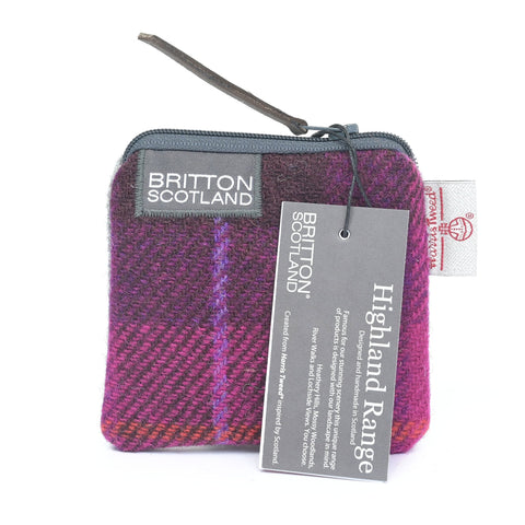 Highland Harris Tweed® Coin Purse - Made Scotland - Coin Purse