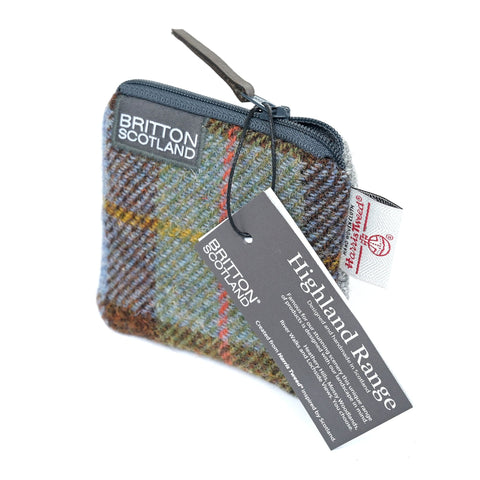 Highland Harris Tweed® Coin Purse - Made Scotland - Coin Purse