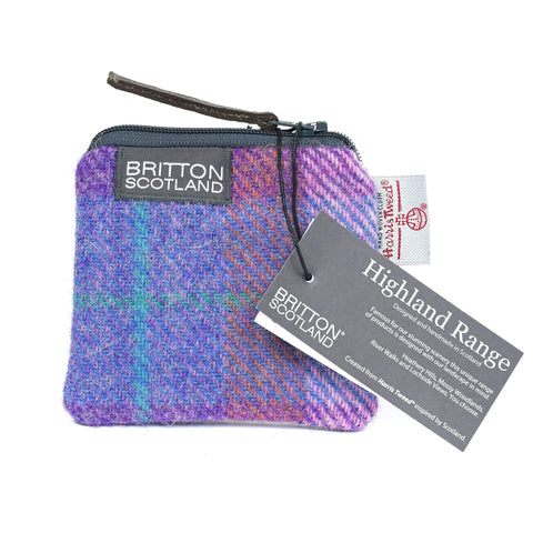 Highland Harris Tweed® Coin Purse - Made Scotland - Coin Purse