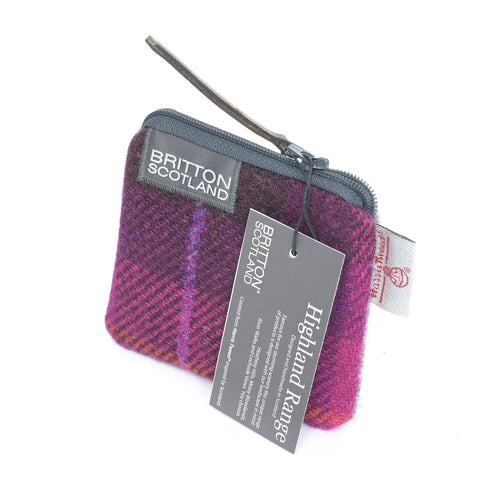 Highland Harris Tweed® Coin Purse - Made Scotland - Coin Purse