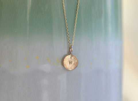 Little Disc Necklace - 3 - Darte Jewellery - Made Scotland