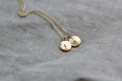 Little Disc Necklace - 3 - Darte Jewellery - Made Scotland