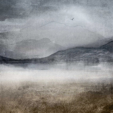 Loch Mist - 8 x 8 inches - Carol McEwan - Made Scotland