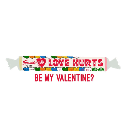 Love Hurts. Be My Valentine? - Lomond Paper Co - Made Scotland