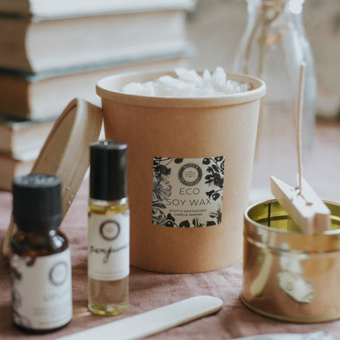 Make your own natural Candles - uplift - Scott's Apothecary - Made Scotland