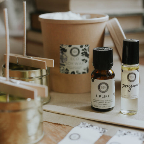 Make your own natural Candles - uplift - Scott's Apothecary - Made Scotland