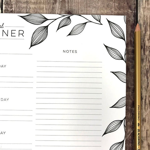 Meal Planner - Lomond Paper Co - Made Scotland