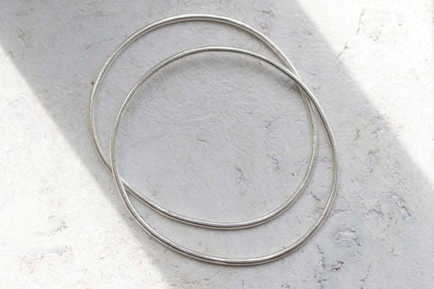 Pebble Stacking Bangles Set - Darte Jewellery - Made Scotland