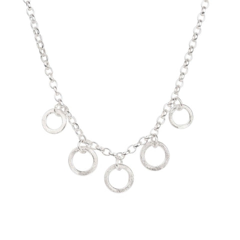 Phases Necklace - Silver - Caitlin Hegney Jewellery - Made Scotland