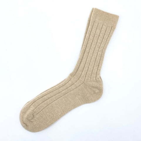 Set Of 3 Men's Luxury Ribbed Cashmere Socks - Sea Blue - Ava Innes - Made Scotland