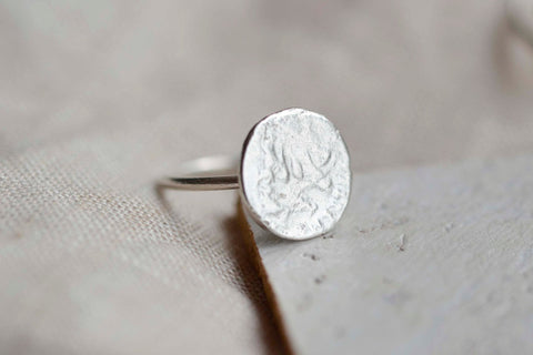 Small Roman Coin Ring - M - Darte Jewellery - Made Scotland