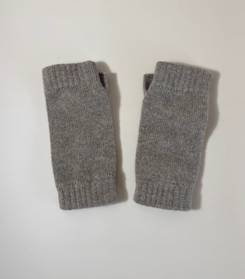 100% Cashmere Knitted Wristwarmers - Unisex